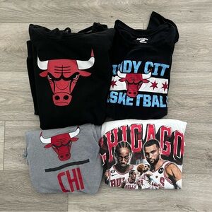 Chicago Bulls Graphic T-Shirts Set